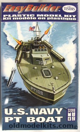 Testors US Navy PT-109 Patrol Boat (Ex-Hawk) plastic model kit